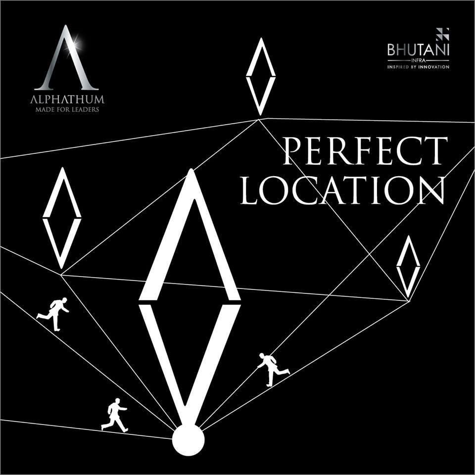 Bhutani Alphathum is located in the prime area of Noida